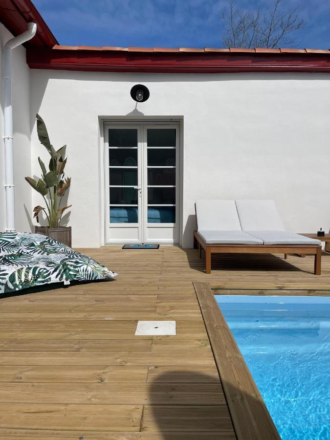 Villa Avec Piscine A 5 Minutes De L'Ocean Bidart Exterior foto